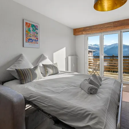 Fraichement Renove A Crans-montana, Vue Imprenable * Crans-Montana