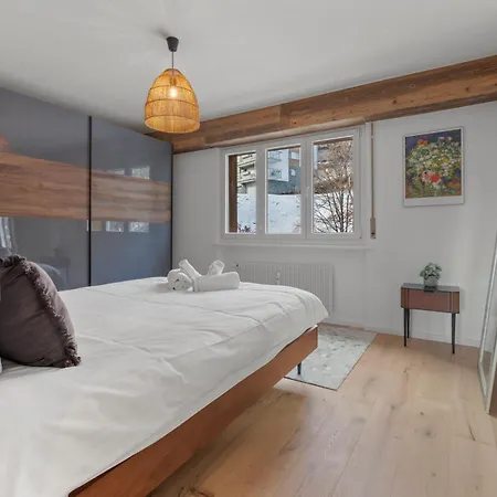 Апартаменты Fraichement Renove A Crans-montana, Vue Imprenable