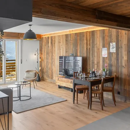 Апартаменты Fraichement Renove A Crans-montana, Vue Imprenable